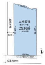 【区画図】④区画：1,680万円　⑥区画：1,880万円(区画図)